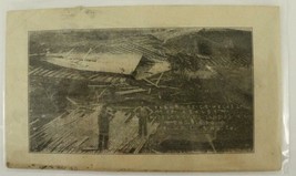 Vintage Paper Postcard Adv State Mutual Cyclone Insurance Lapeer MI Kibb... - $9.66