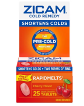 Zicam Cold Remedy Cold Remedy RapidMelts Quick Dissolve Tablets Cherry 25.0ea - £38.58 GBP