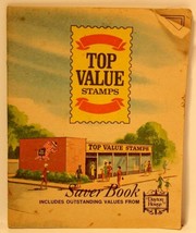 Vintage Top Value Stamps Saver Book 1970&#39;s VTG Box2 - £3.87 GBP