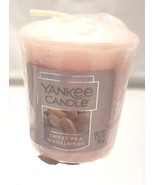 Yankee Candle Votives: SWEET PEA MADELEINES Wax Melts Lot of 6 Pink Wax New - $14.65