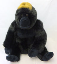 Ganz Webkinz Signature Western Lowland Gorilla Gold Stuffed Animal Plush No Code - £19.65 GBP