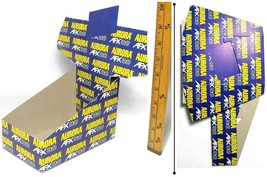 1984 Aurora Afx Europe Slot Car Stand Up Store Display Box Holds 6 Narrow Cubes - £7.07 GBP