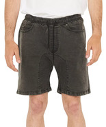 nANA jUDY Men&#39;s The Jogger Regular-Fit Stretch Denim Shorts Vintage Blac... - $48.03 CAD