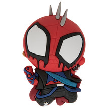 Into The Spider-Verse Spider-Punk 3D Foam Magnet Multi-Color - £10.20 GBP