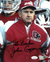 John Cooper signed Ohio State Buckeyes NCAA 8x10 Photo Go Bucks- JSA #II61302 - £35.88 GBP