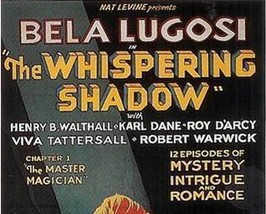The Whispering Shadow, 12 Chapter Serial, 1933 - £15.71 GBP