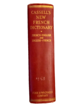 CASSELL&#39;S NEW FRENCH Dictionary French to English &amp; English to French VT... - $9.85