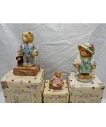 Lot Of (3) Cherished Teddies Beary Political Figures Family - $37.31 CAD
