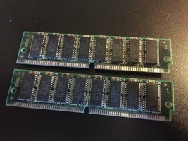 2x 32MB 72-pin 60ns FPM SIMM Non-Parity Memory 8x32 5V 64MB RAM Apple Ma... - £16.41 GBP