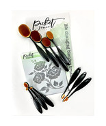 NIP Picket Fence Studios Life Changing Blender Brush Set 10Pc BR-100 NEW... - $676.45 MXN
