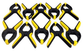 10 Pieces 9&quot; Nylon SPRING CLAMPS Heavy Duty Gripping Anti-Slip 3&quot; Jaw Op... - $27.99