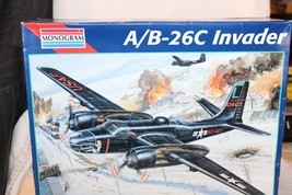 1/48 Scale Monogram, A/B-26C Invader Airplane Model Kit #5508 BN Open Box - $100.00