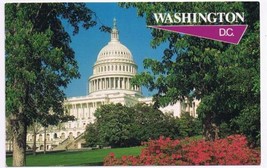 District Of Columbia DC Postcard Washington The Capitol - £2.32 GBP