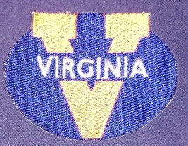 Virginia Cavaliers logo Iron On Patch - £4.00 GBP