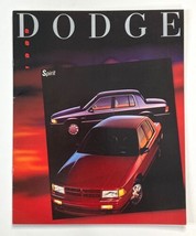 1989 Dodge Spirit Dealer Showroom Sales Brochure Guide Catalog - £7.43 GBP
