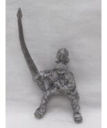 Warhammer The Old World Empire Mounted Champion Commander Metal Miniature - $441.29 MXN