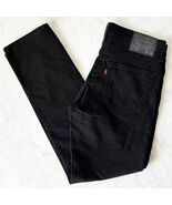 Levi&#39;s 511 Slim Fit Black Denim Jeans Zip Fly #04511-4406 Mens W32 x L30 - €40,44 EUR