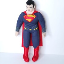 Superman Stuffed Plush Stuffed Animal Dark Blue Toy Factory Justice League 16" - $29.69