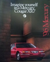 1996 Mercury COUGAR XR7 sales brochure catalog US 96 - $8.00