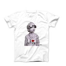 Banksy I Heart Life Street Art T-shirt - £21.62 GBP+