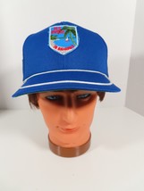 Bahamas Adjustable Snap Back Hat Blue White Mesh Sides Its Better Vintage - $19.75