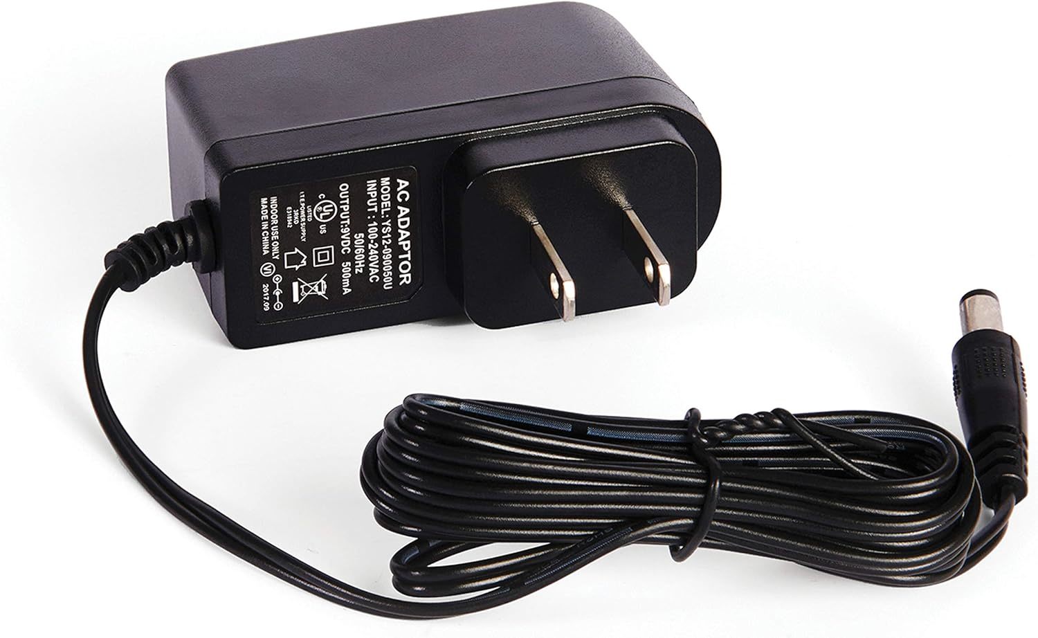 D&#39;Addario Accessories Guitar Pedal Power Supply - Dc 9V Power Cord - 9V, 9V - $38.94