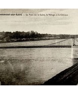 Bridge Over The Loire River Chaumont France 1910s Postcard PCBG12B - $27.34 CAD