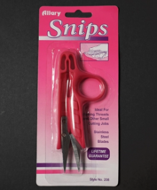 Lot of 6 Allary Snips Style No. 208 Stainless Steel Blades Scissors, Red - £15.55 GBP