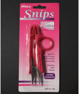 Lot of 6 Allary Snips Style No. 208 Stainless Steel Blades Scissors, Red - €16,97 EUR