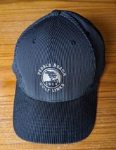 Pebble Beach Golf Links 1919 Cap Hat Black With Brown Pinstripes Adjustable - $14.50