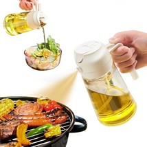 Oil Sprayer for Cooking, 2 in 1 Olive Oil Dispenser Bottle - £10.45 GBP