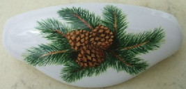 Ceramic Cabinet Drawer Pull Pine cone @Pretty@ - £6.62 GBP
