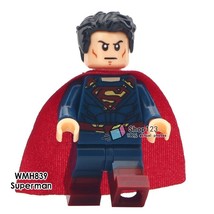 Superman Clark Kent DC Superhero Justice League Single Sale Minifigures Block - £2.22 GBP