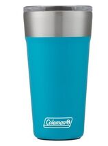 Coleman Brew Tumbler 20oz Stainless Steel Vacuum Insulated Caribbean Sea... - $30.49