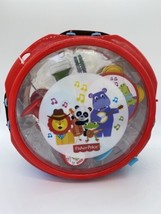 Fisher price Rainforest Band Drum Set Built in Carrying Handle Recorder ... - $9.89