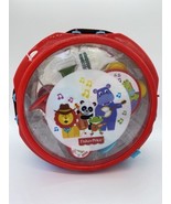 Fisher price Rainforest Band Drum Set Built in Carrying Handle Recorder ... - £7.77 GBP