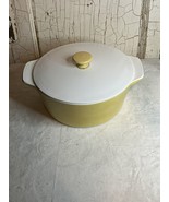 Vintage Corning Ware 4 QT Casserole Dish W/ Lid Harvest Yellow Gold B-4-... - £29.38 GBP