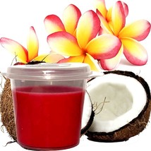 Coconut Frangipani Scented Soy Wax Candle Melts Shot Pots, Vegan, Hand Poured - £12.75 GBP+