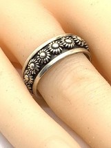 vintage sterling silver band size 6.5 - $45.00