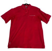 Men&#39;s Ping Performance Red Golf Polo Shirt Large Pocket Short Sleeve Out... - $33.25