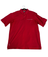 Men&#39;s Ping Performance Red Golf Polo Shirt Large Pocket Short Sleeve Out... - $625.51 MXN