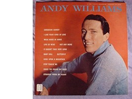 Andy Williams Self Titled Mono Lp - Andy Williams - Cadence Records - Early 1960 - £23.34 GBP