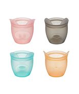 Zip Top 100% Platinum Silicone Baby Snack Containers, Made in The USA - $799.60 MXN