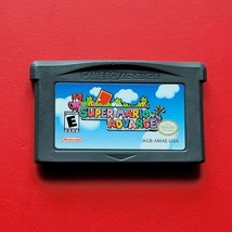 GBA Super Mario Advance Nintendo Game Boy Advance Authentic Saves - £33.05 GBP
