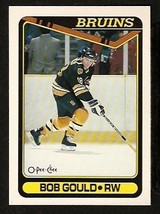 Boston Bruins Bob Gould 1990 O-Pee-Chee OPC Hockey Card #398 nr mt - £0.39 GBP