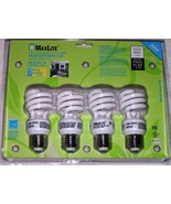 MaxLite Home Comfort CFL 13 Watt 60W Spiral Warm White 2700K Light Bulb ... - £6.29 GBP
