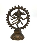 Brass India Dancing God Lord Nataraj Nataraja - Shiva Statue 5.5&quot; -Handc... - $147.50 CAD