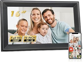 16 Inch Wifi Digital Picture Frame, Touch Screen Smart Digital Photo Frame With  - £260.86 GBP