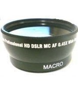 Wide Lens for Sony DCR-SR300E, DCRSR300E, DCR-TRV250E, DCR-TRV250, DCR-S... - £14.07 GBP