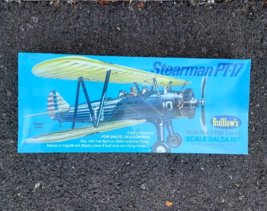 Stearman PT-17 Guillow&#39;s Scale Flying Balsa Model Kit WWII Pilot Trainer NEW 28&quot; - £34.36 GBP